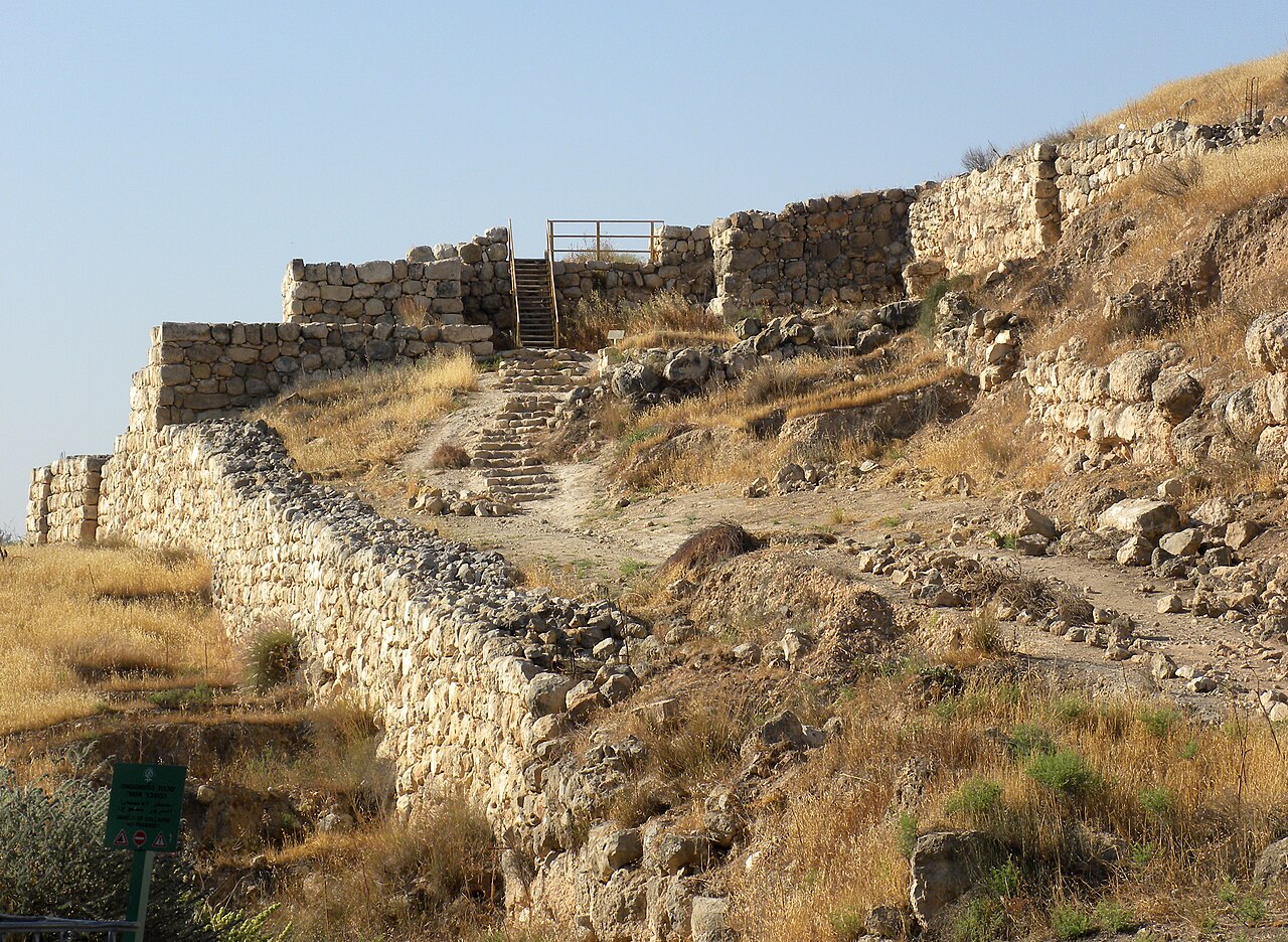 Ruins of Lachish, a major Canaanite city in Palestine